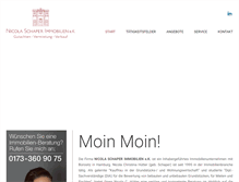 Tablet Screenshot of nicola-schaper-immobilien.de